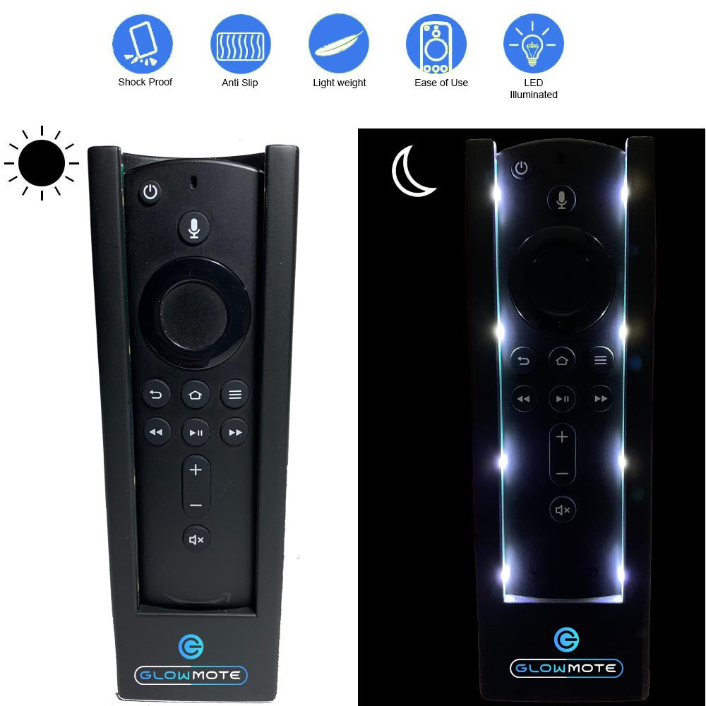 Persuasion Predictor nationalsang Made for Amazon Fire TV Remote (2nd Gen+), Lighted Fire TV Remote Case–  Glowmote